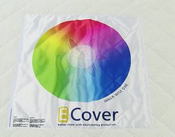 E-Cover dek voor over matras met kleuren gamma in het midden